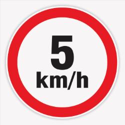 limitare viteza 5km/h